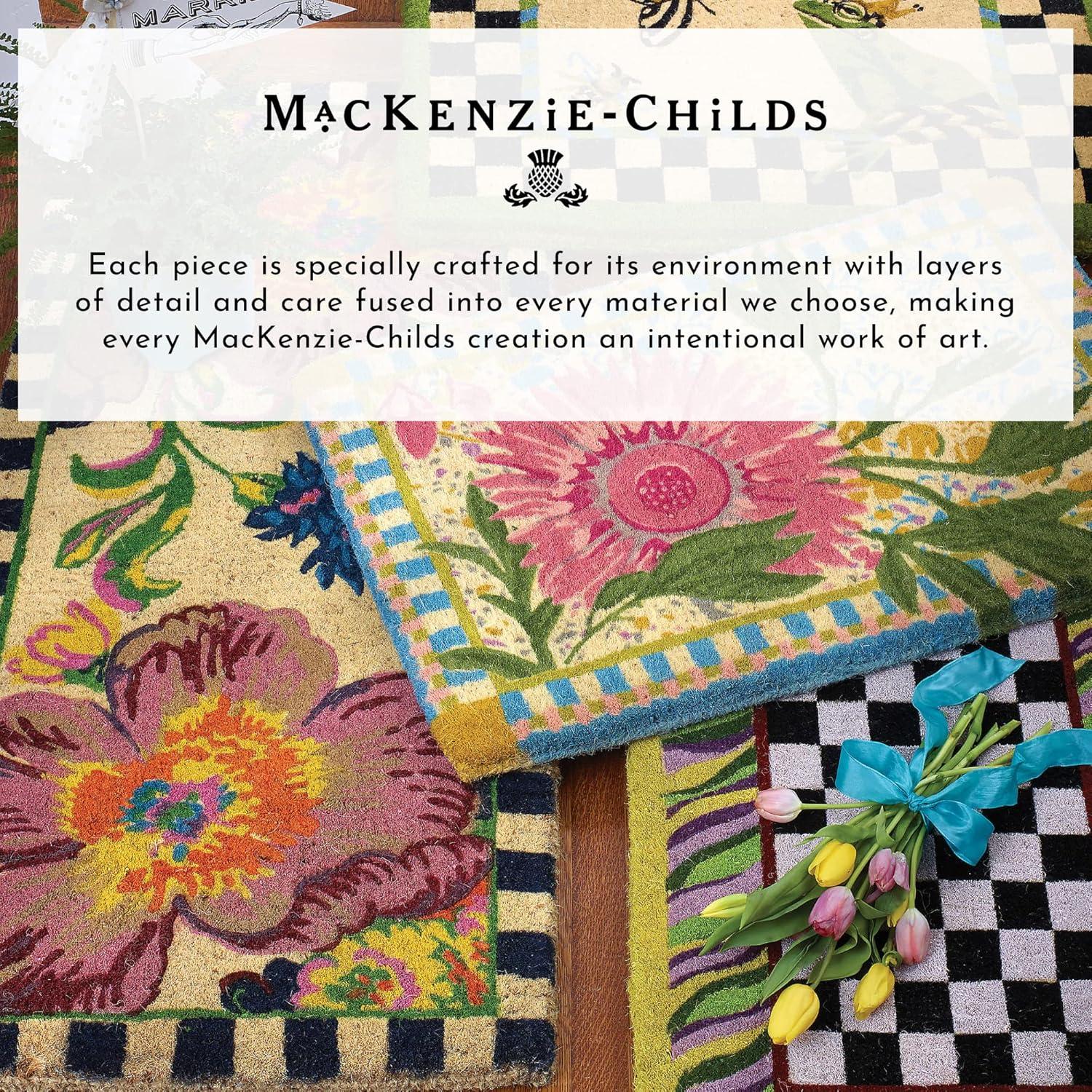 MacKenzie-Childs Flower Market Double Door Entrance Mat