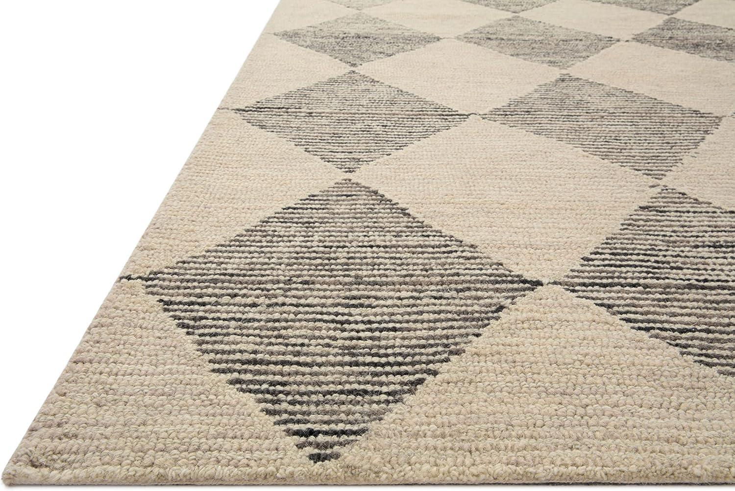 Francis Wool Beige/Charcoal Rug