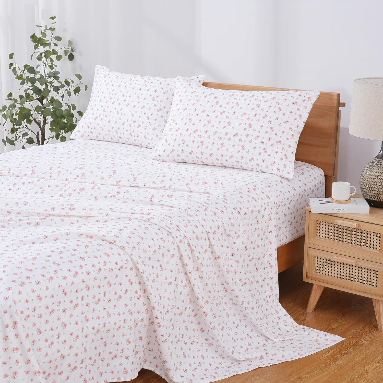 Modern Threads Modern Threads  Silky Soft Microfiber Wrinkle Free Sheets Luxurious Microfiber Bed Sheets