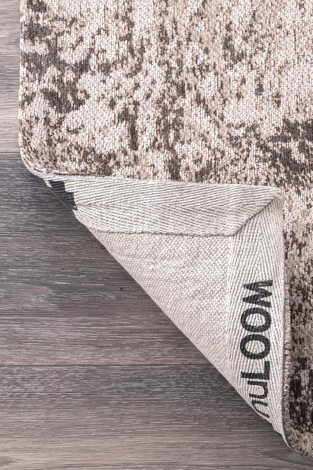 Sterling Gray Solid Woven Area Rug - (2'x3') - nuLOOM