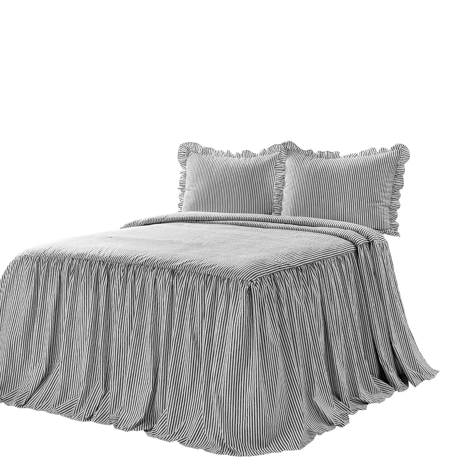 Lush Decor Reyna Microfiber Reversible 3 Piece Bedspread Set