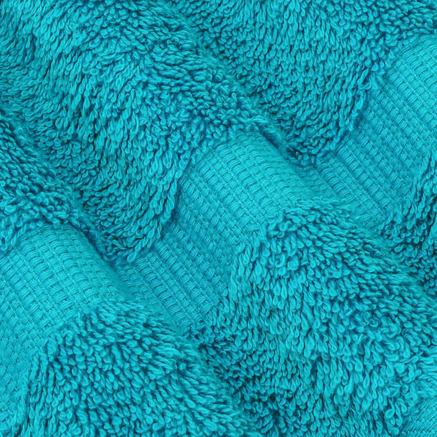 Chakir Turkish Linens 100% Cotton Premium Turkish Towels for Bathroom | 2 Bath Towels - 2 Hand Towels, 2 Washcloths (6-Piece Towel Set, Gray)