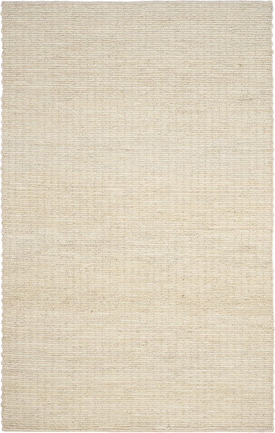 Natural Fiber NF750 Hand Woven Indoor Area Rug - Ivory - 5'x8' - Safavieh.