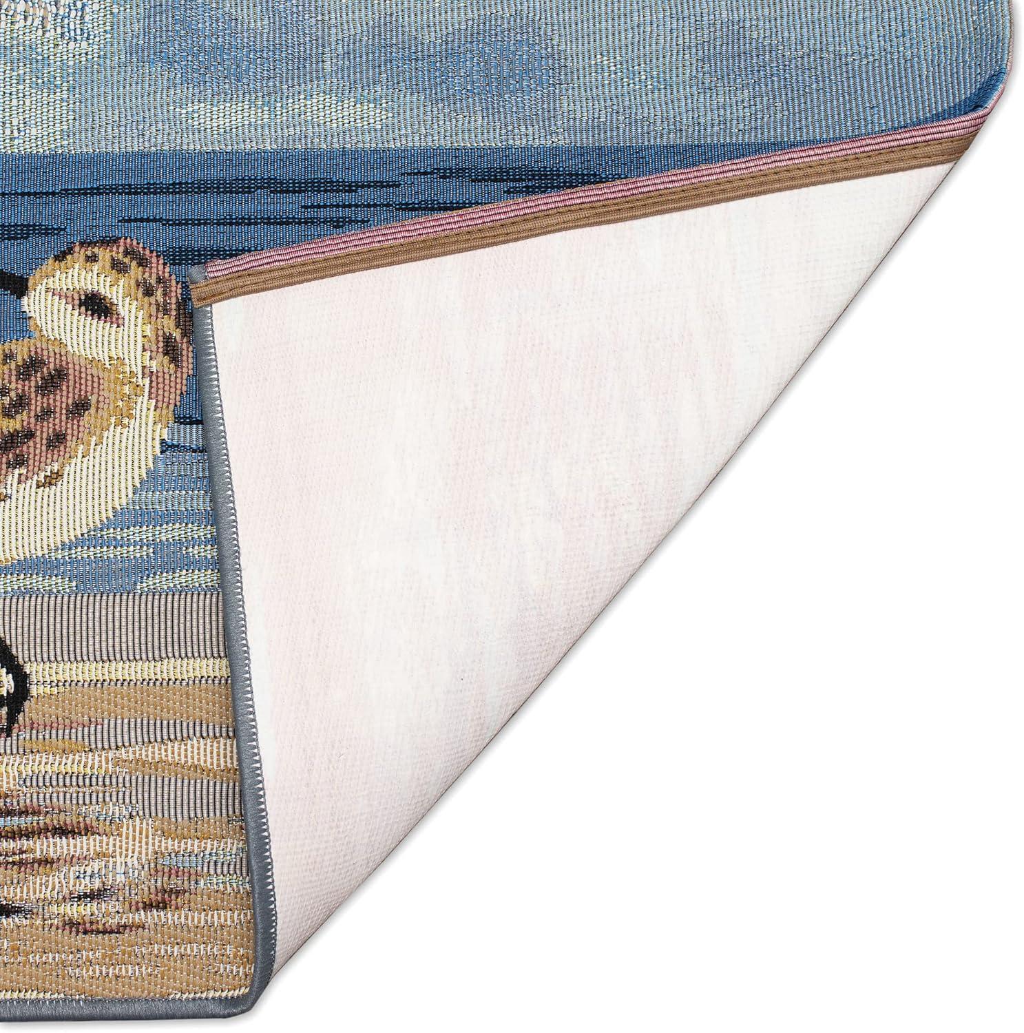 Liora Manne Esencia Sandpipers Indoor/Outdoor Mat Sand 1'11" x 4'11"