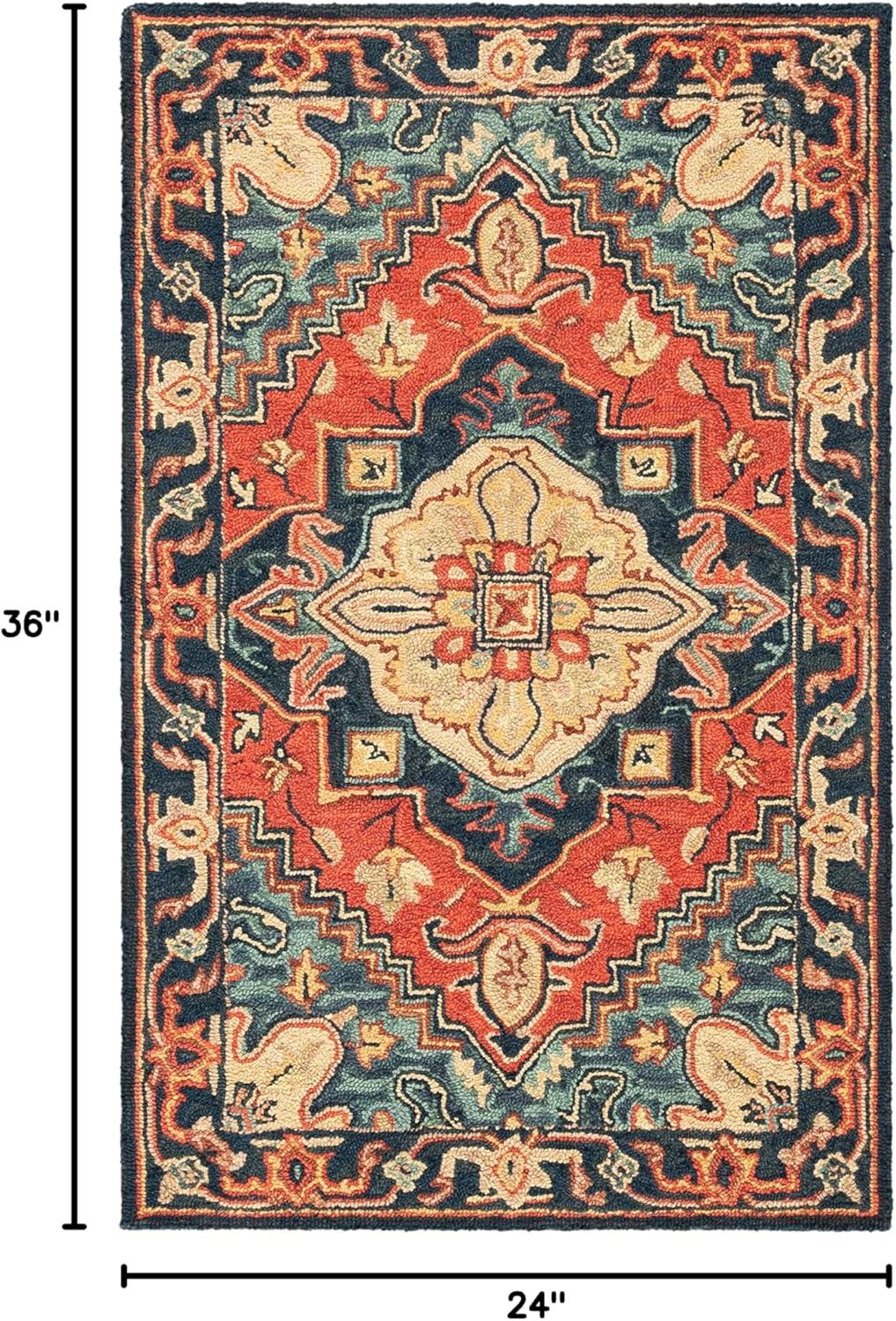 Heritage HG920 Hand Loomed Area Rug - Beige/Grey - 8'9"x11'9" - Safavieh.