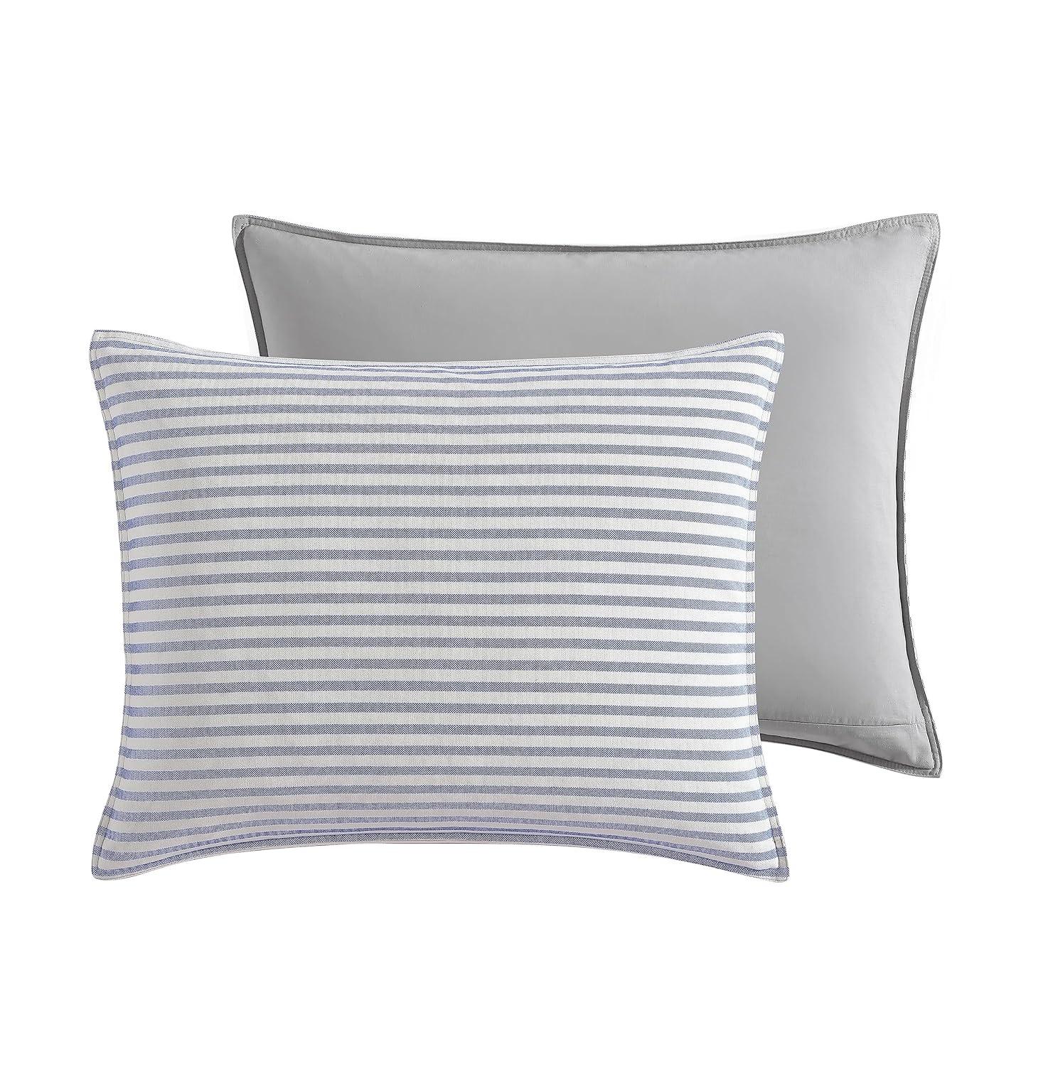 Nautica Nautica Fairwater Cotton Blue Duvet Cover Set