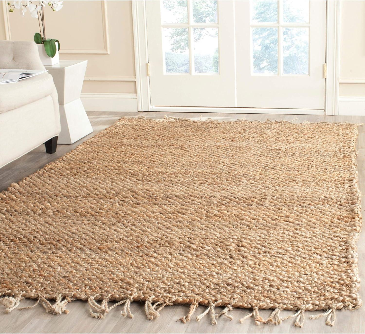 Natural Fiber NF733 Hand Woven Indoor Area Rug - Natural - 8'x10' - Safavieh.
