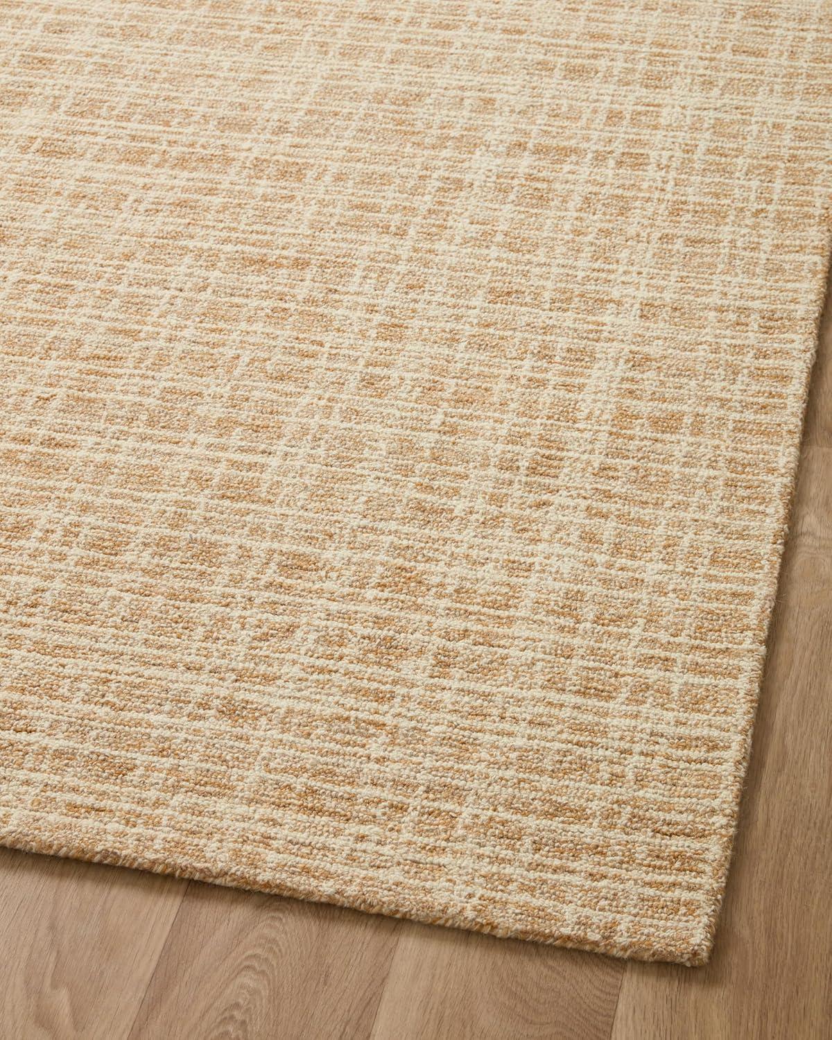 Chris Loves Julia x Loloi Polly Checkered Straw/Ivory Area Rug