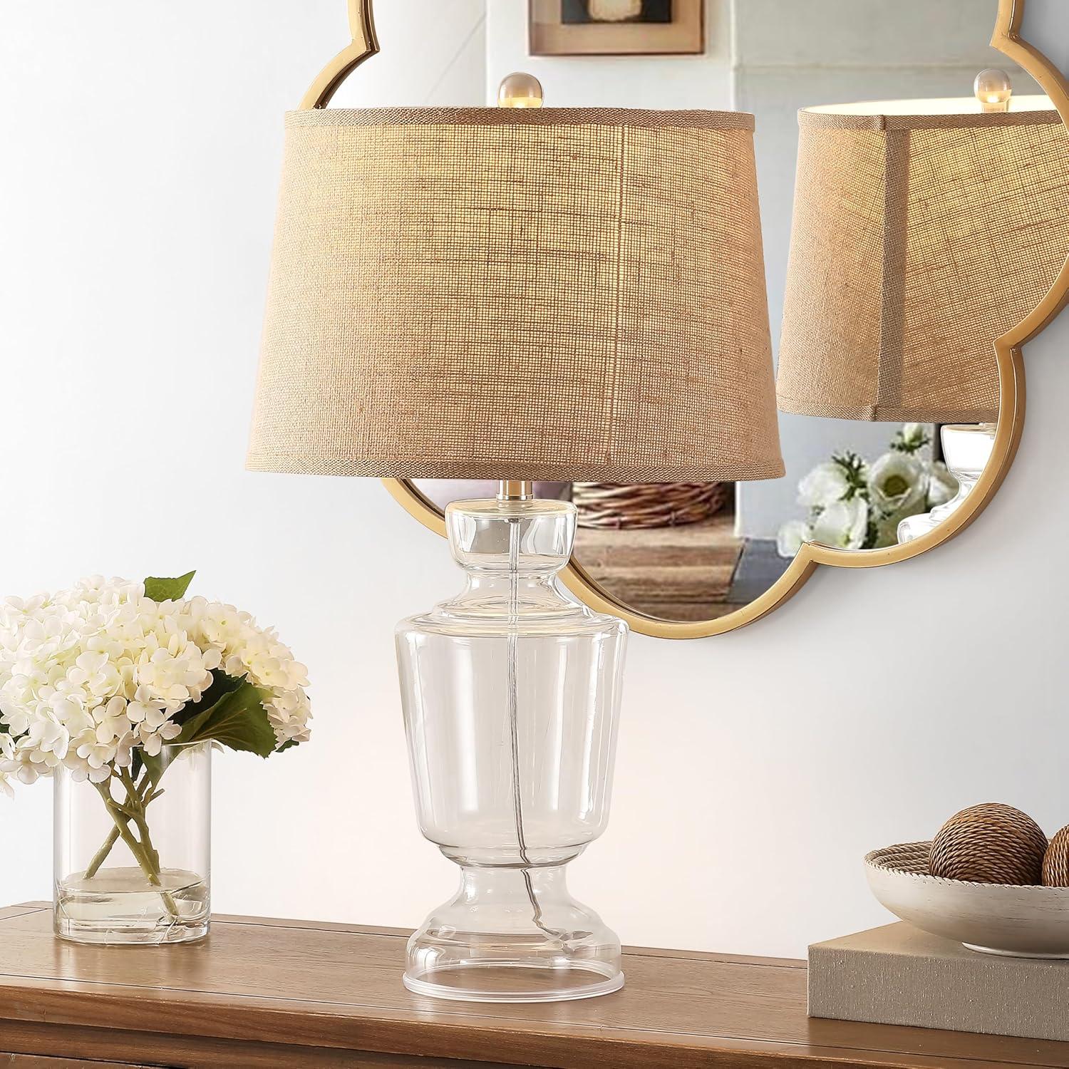 Amby Table Lamp (Set of 2) - 24 Inch Height - TBL4287 - Clear - Safavieh