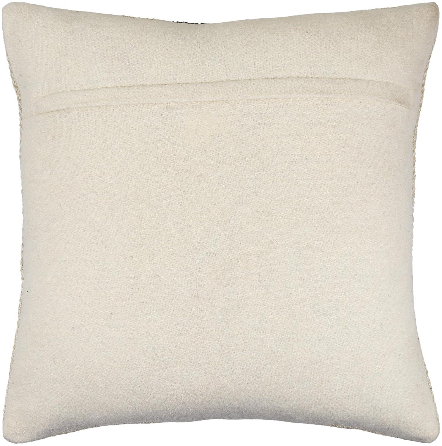 Becki Owens x Livabliss Becki Owens x Livabliss Brett Striped Wool Blend Reversible Throw Pillow
