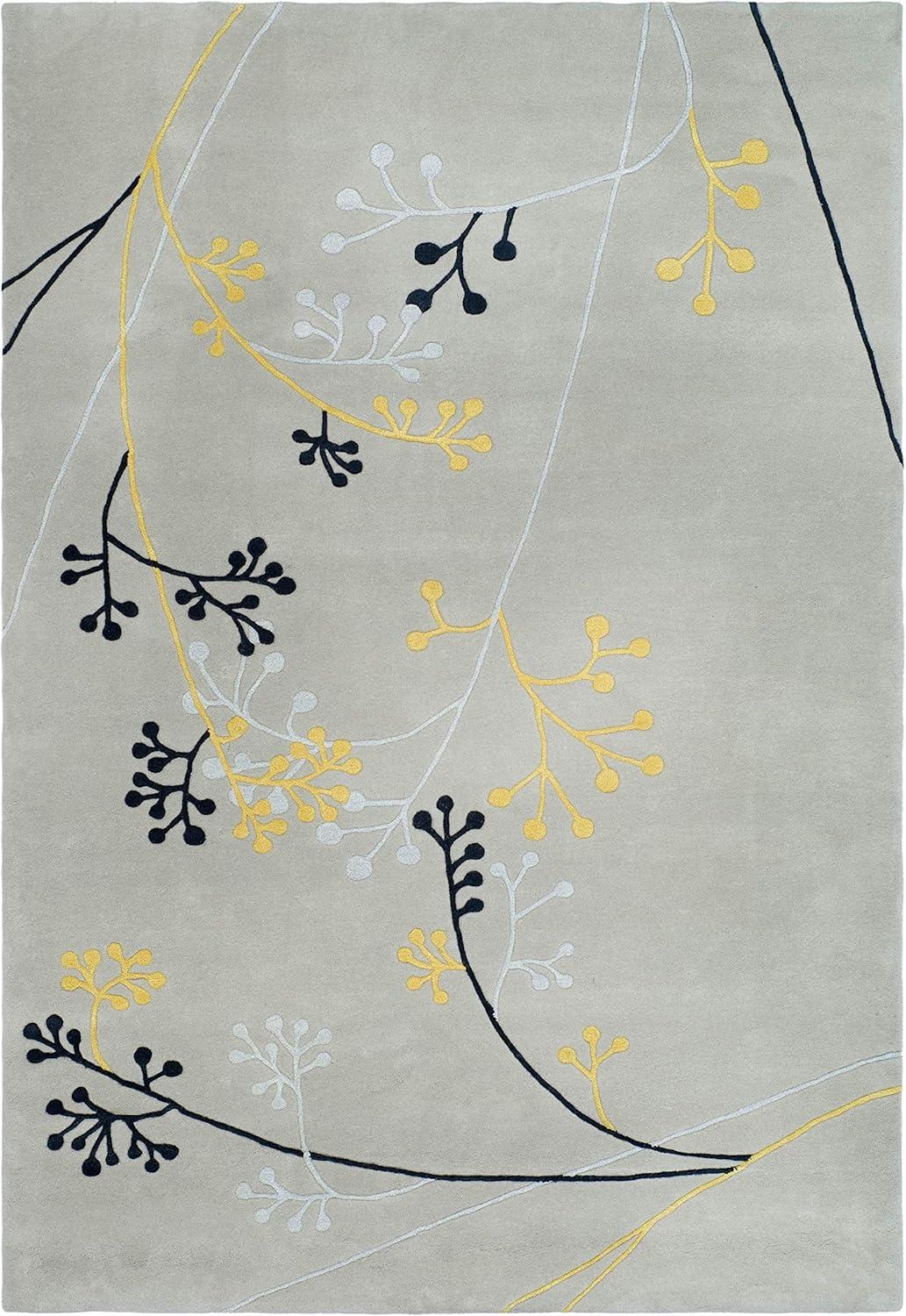 Soho SOH305 Hand Tufted Indoor Area Rug - Sage - 7'6"x9'6" - Safavieh