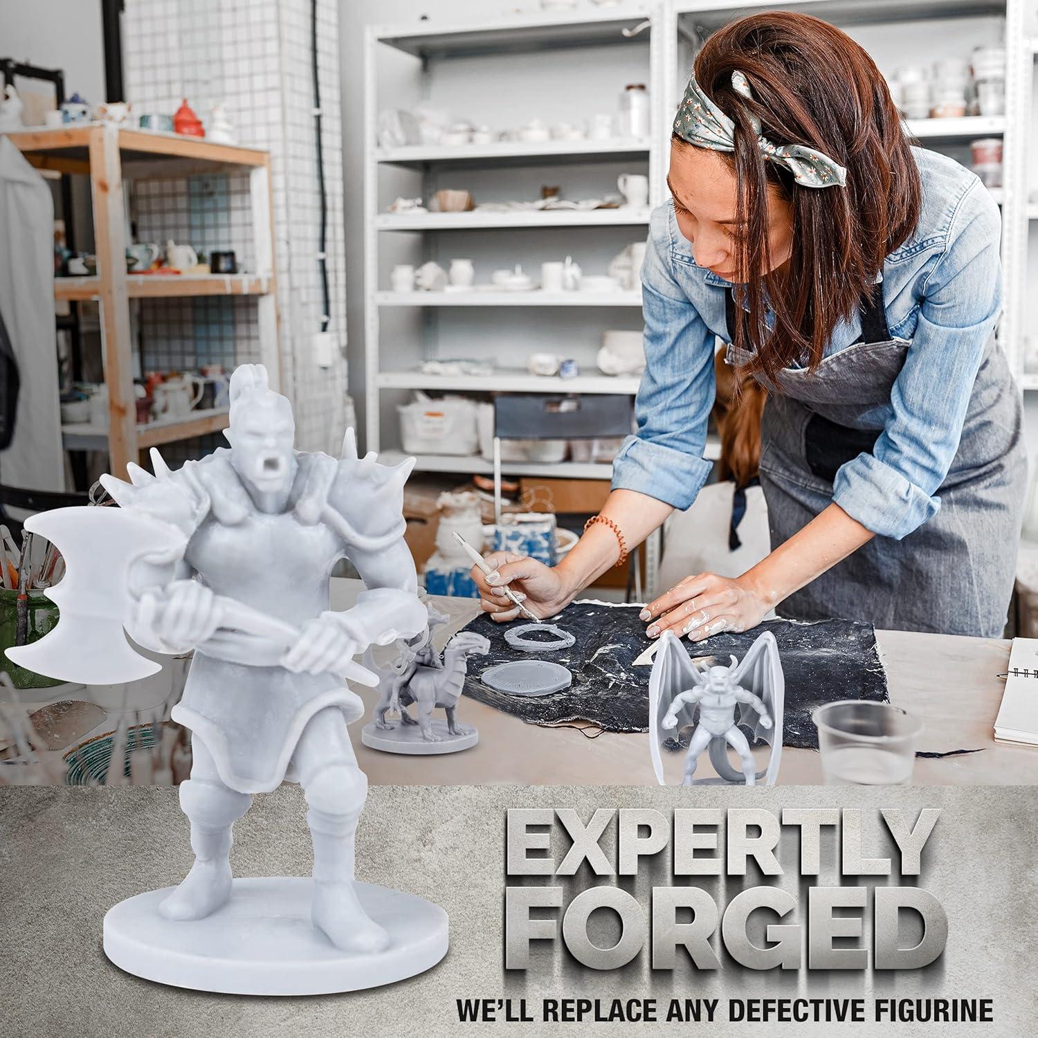 Path Gaming Fantasy Tabletop Miniatures for Dungeons and Dragons Miniatures, 20 Piece Pack