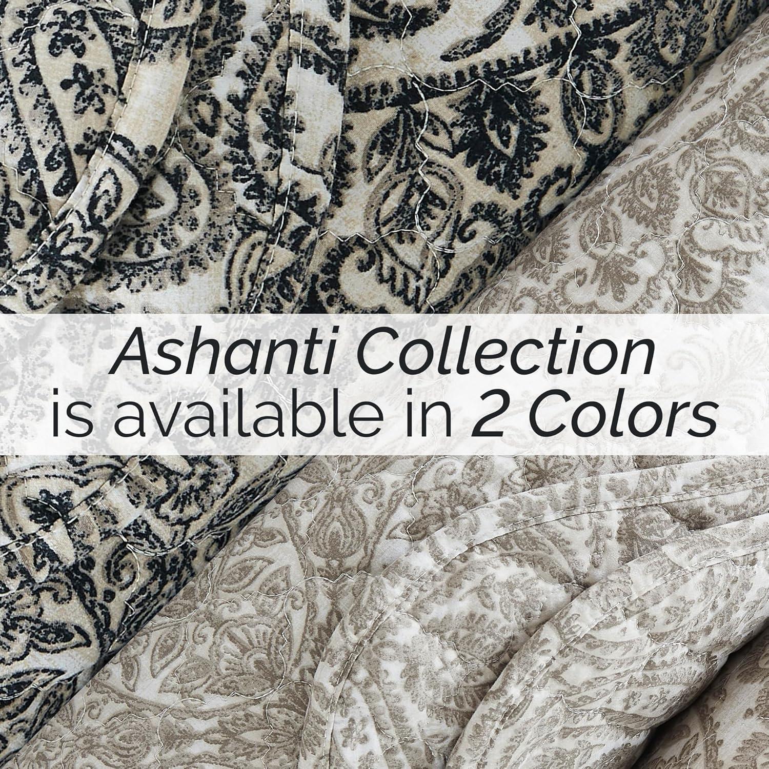 SouthShore Fine Linens Ashanti Oversized easy care lightweight Quilt Set by Southshore Fine Linens & Reviews | Wayfair