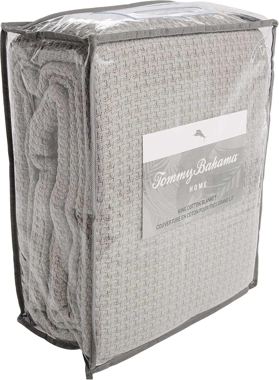 Tommy Bahama Bahama Coast Cotton Woven Reversible Blanket