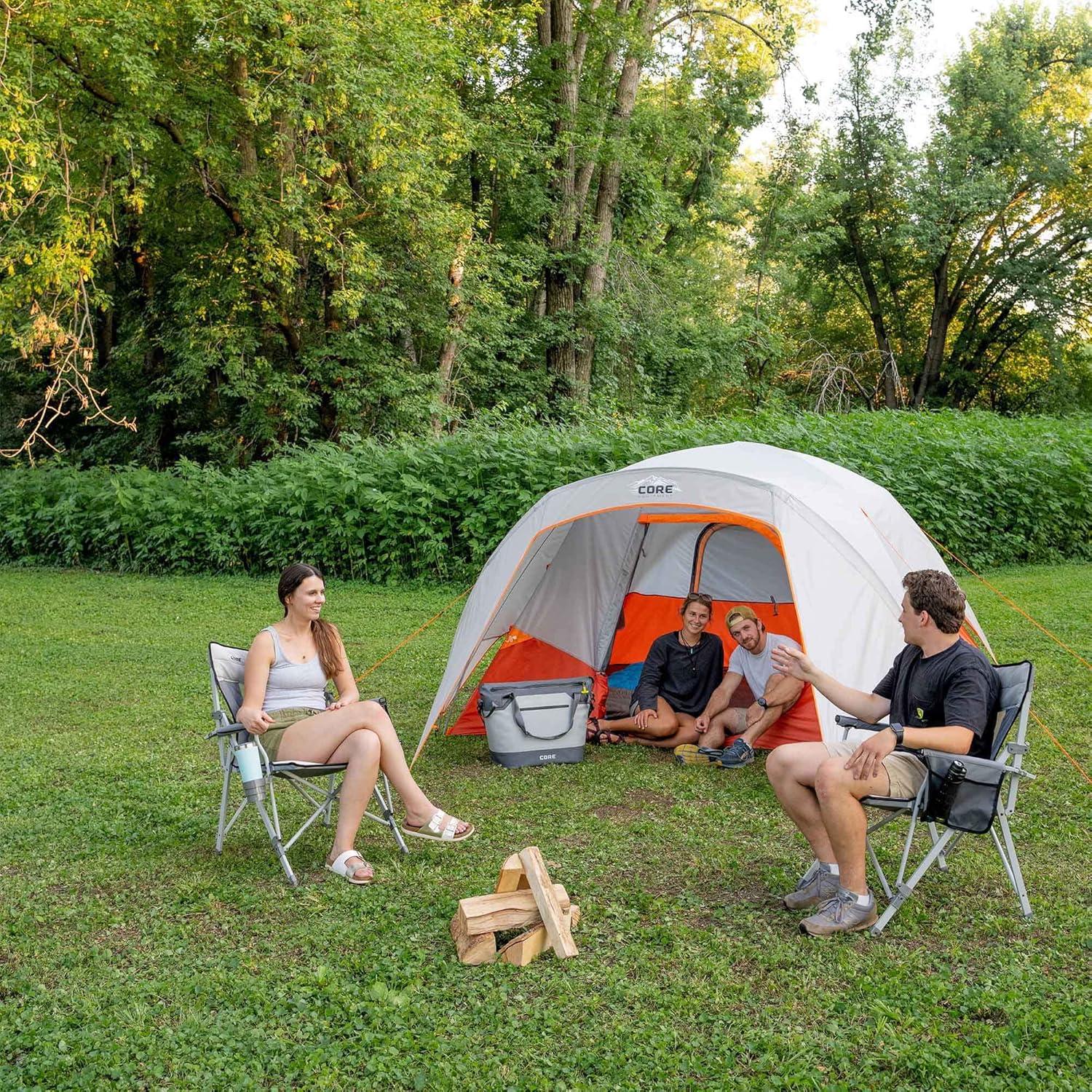 Core 6 Person Dome Tent with Vestibule