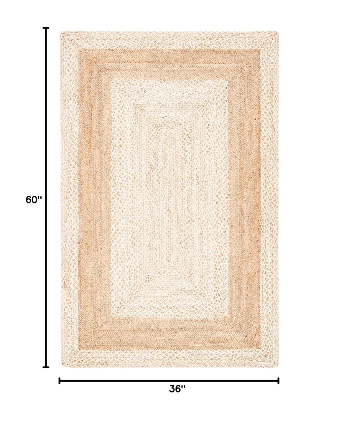 Natural Fiber NF888 Power Loomed Area Rug - Natural - 3'x5' - Safavieh.