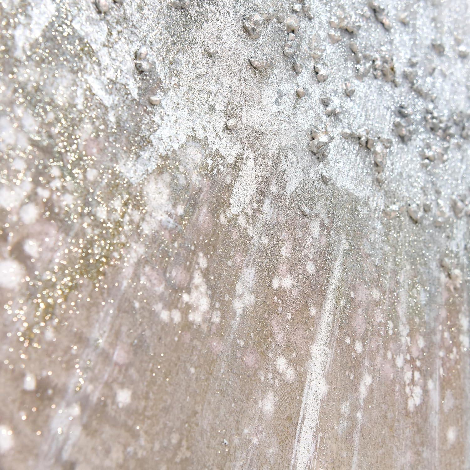 Empire Art Direct " Silver Pellets Textured Metallic " by Martin Edwards