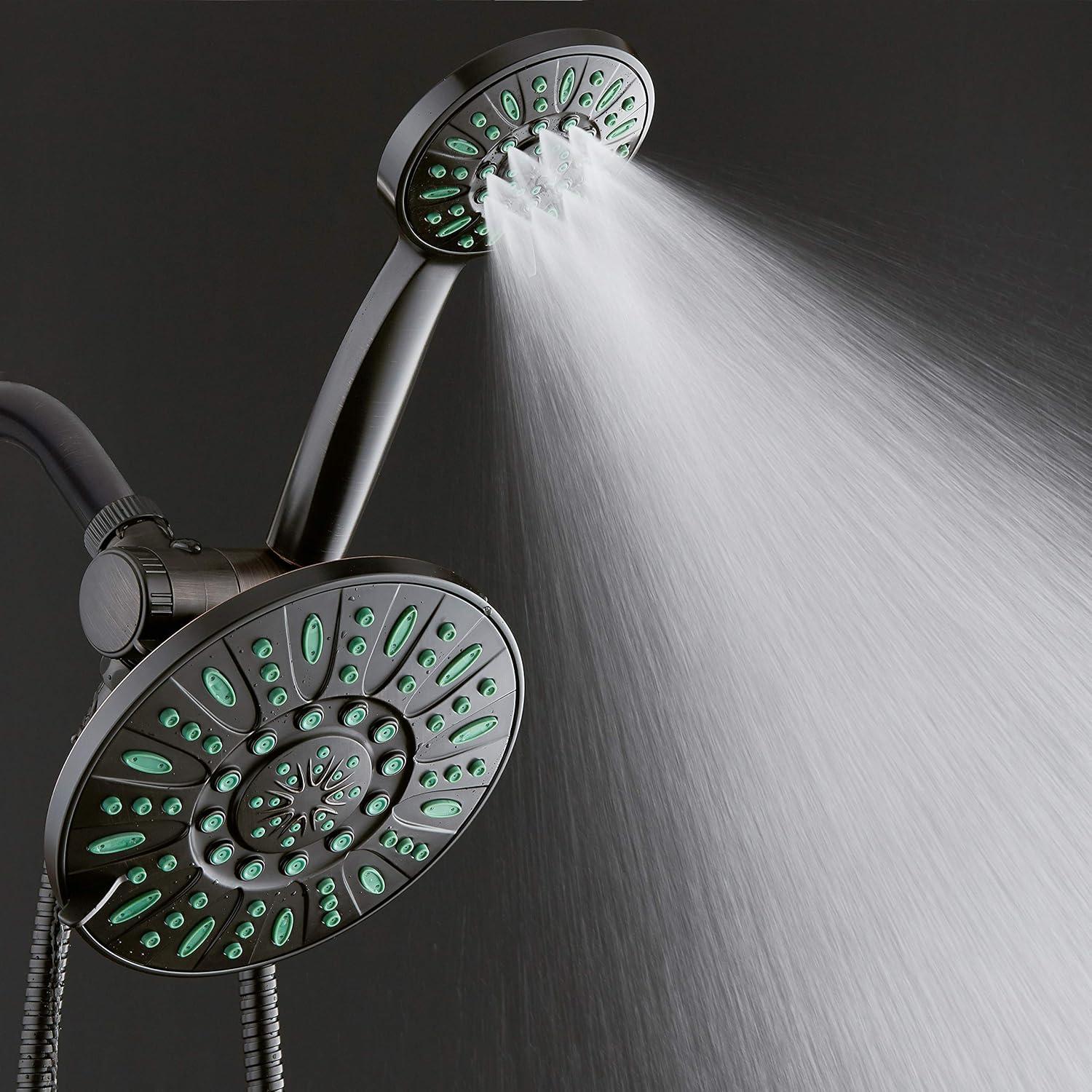 Oil-Rubbed Bronze Multi-Head Wall Mounted Shower Combo