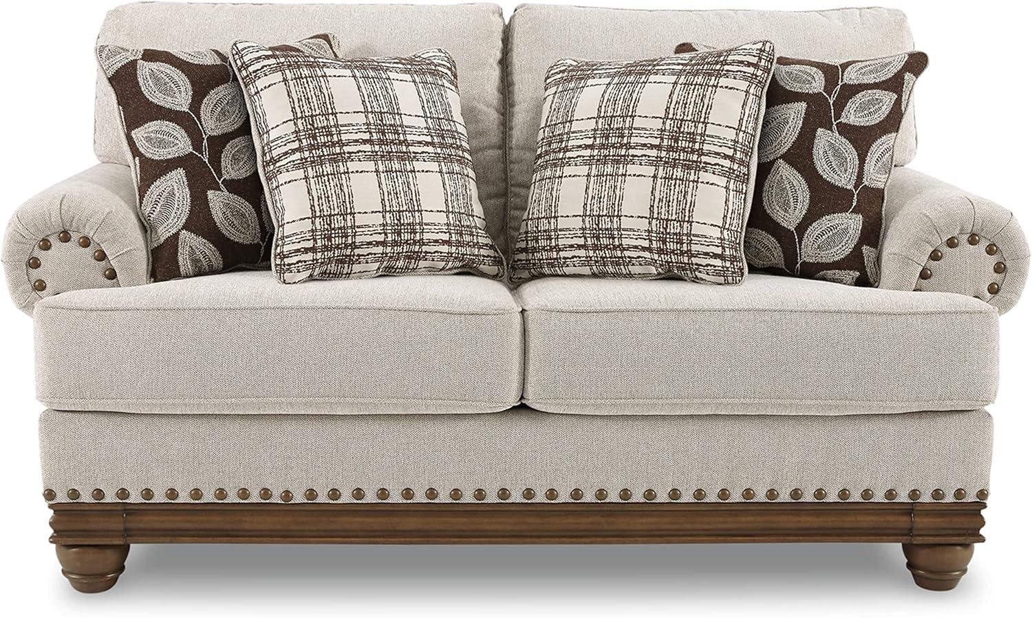 Signature Design by Ashley Harleson Loveseat in Wheat