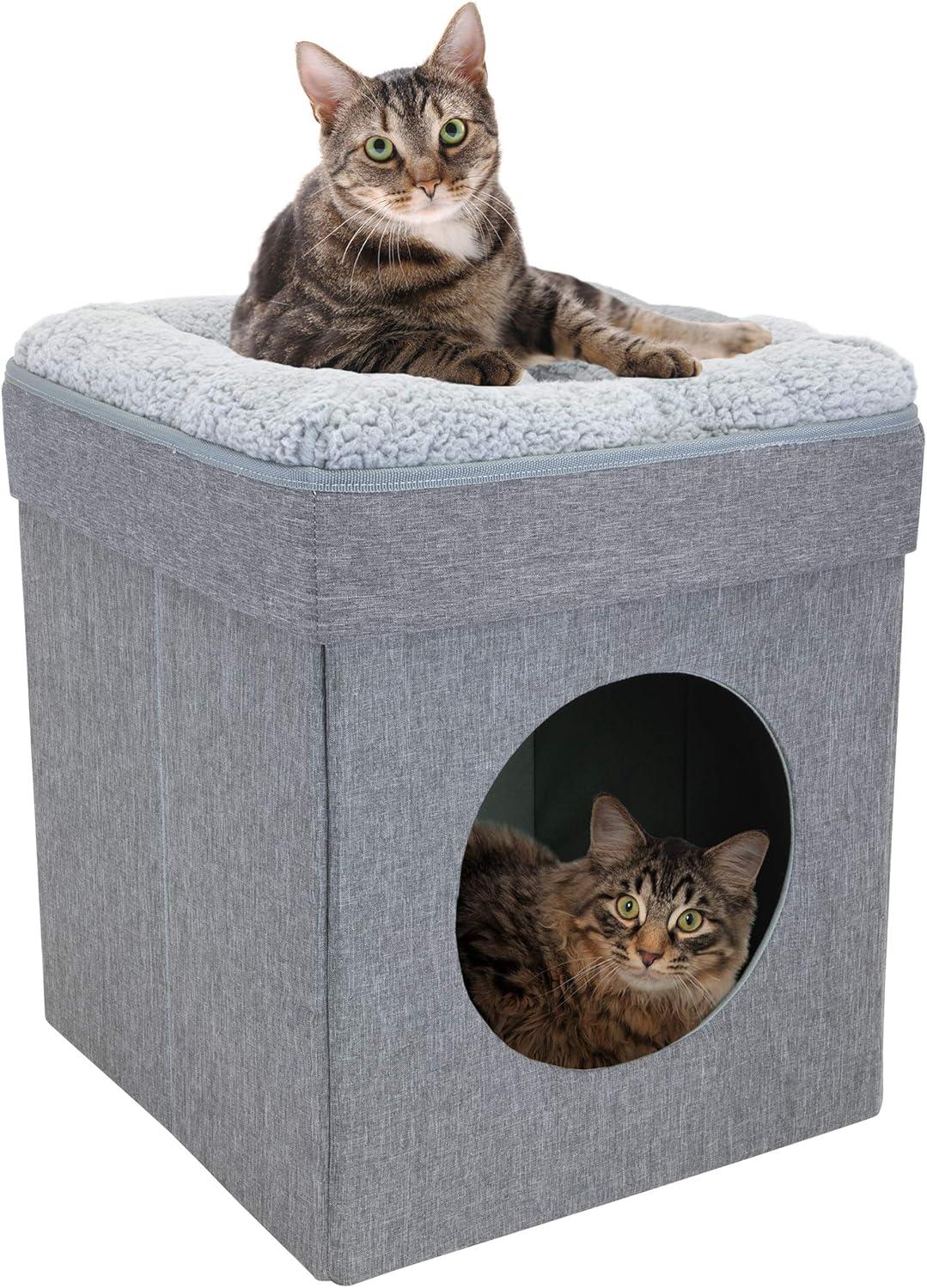 Kitty City Folding Cat Bed (Gray)
