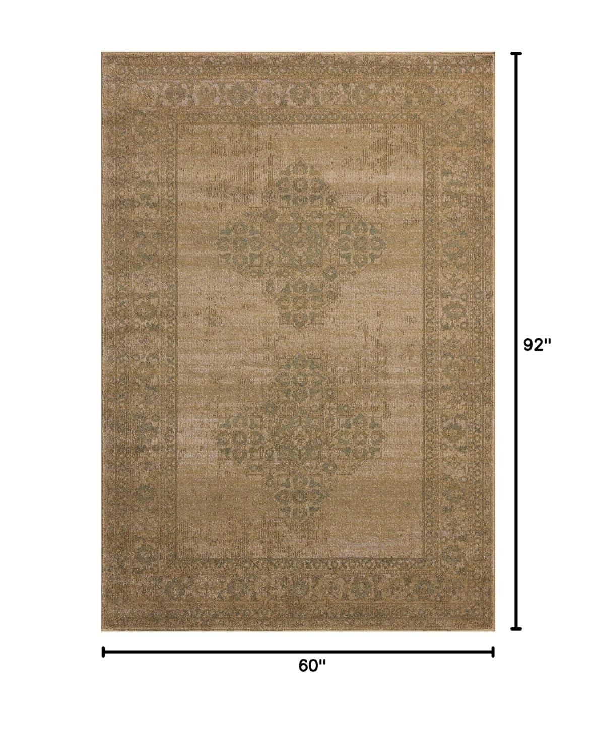 Mona II Rug by Magnolia Home by Joanna Gaines x Loloi - Antique and Spa / 5' x 7'8"