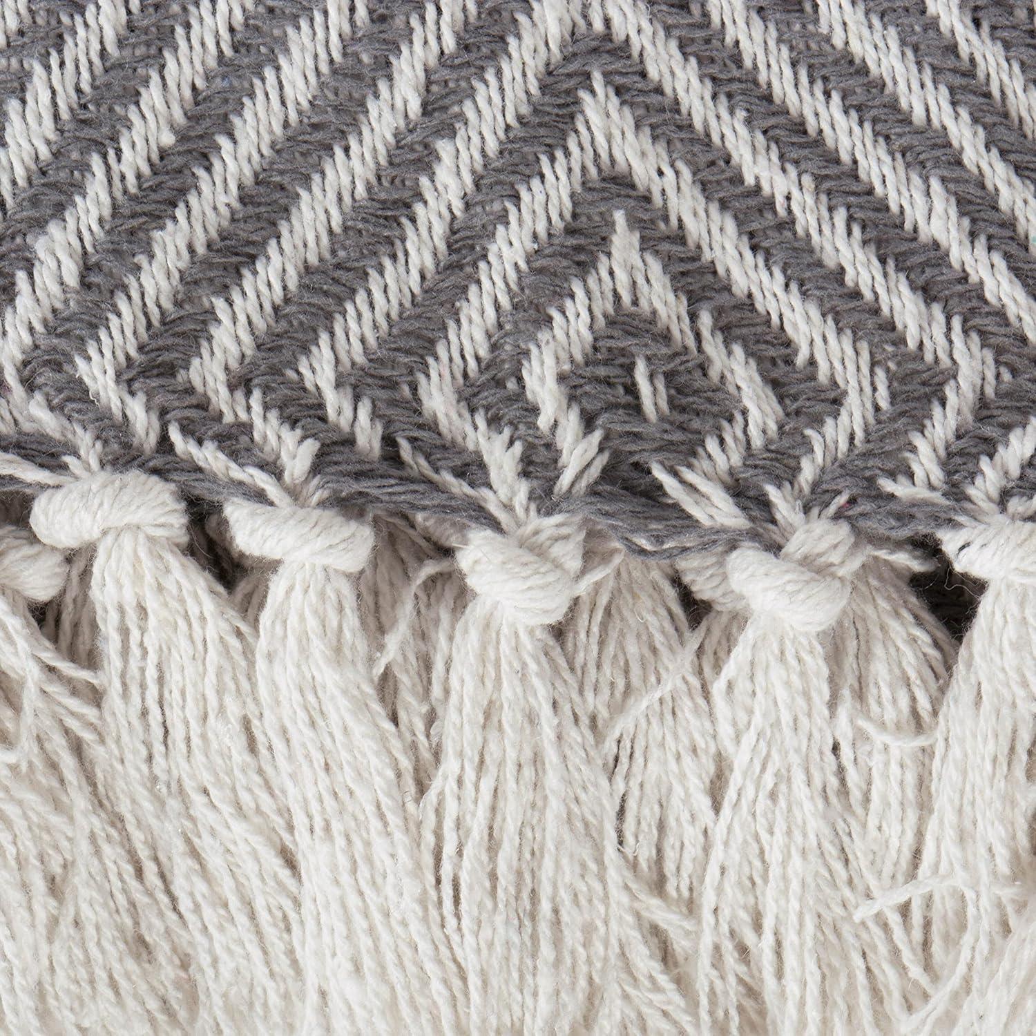 Design Imports Dll Hand Woven Throw Blanket