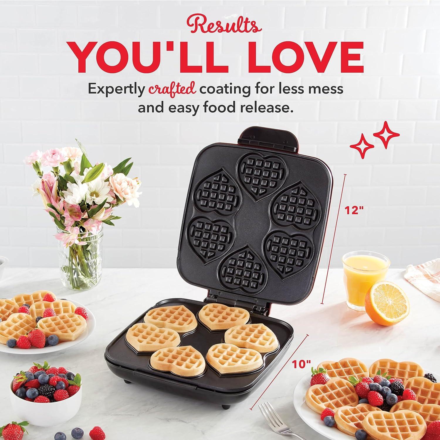 DASH Dash Multi Mini Heart Waffle Maker