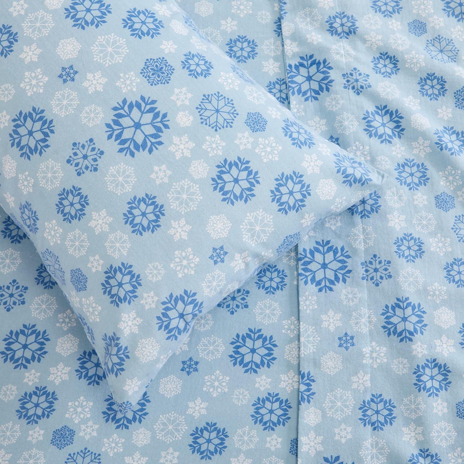 100% Cotton Winter Flannel Sheet Set - Great Bay Home