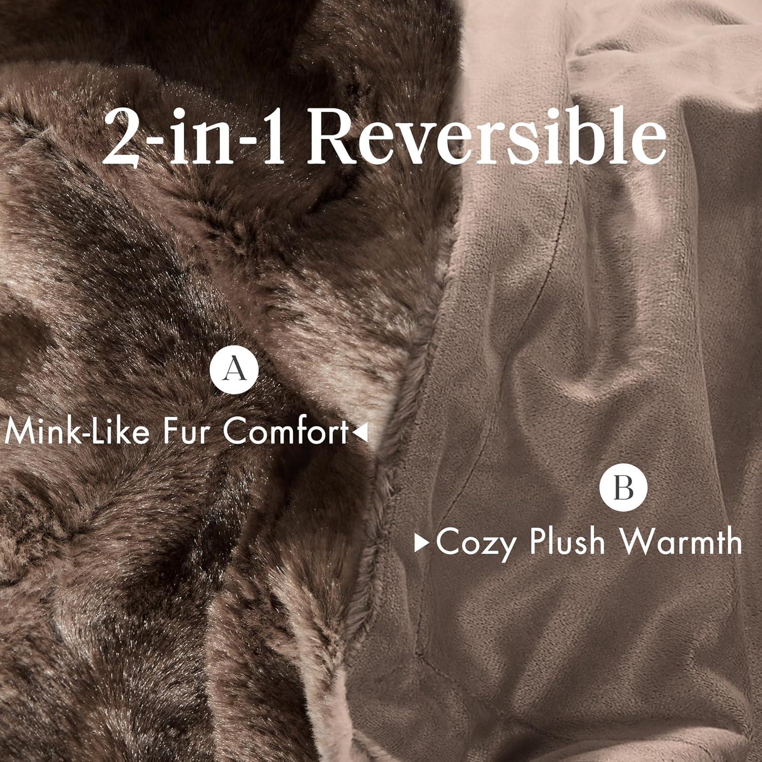 Zuri Oversized Faux Fur Throw