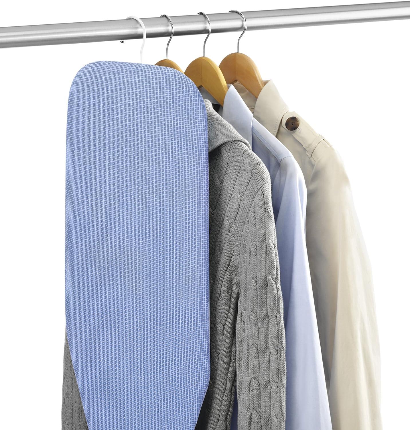 Blue Metal Mesh Tabletop Ironing Board with Padded Cover