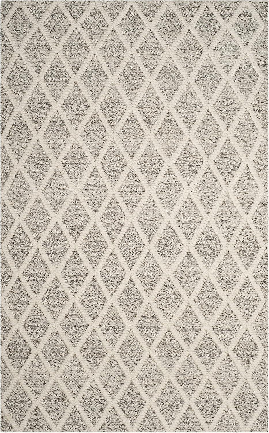 Natura NAT711 Hand Woven Indoor Area Rug - Ivory/Stone - 5'x8' - Safavieh.
