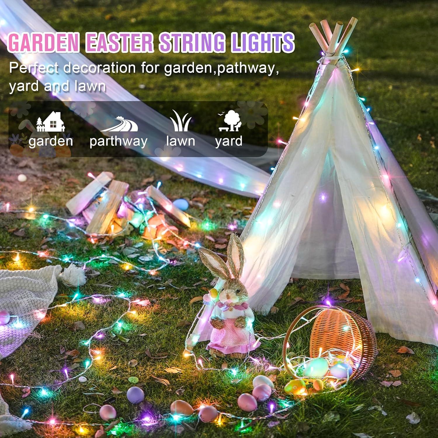 168FT Warm White LED Outdoor Christmas Fairy Lights