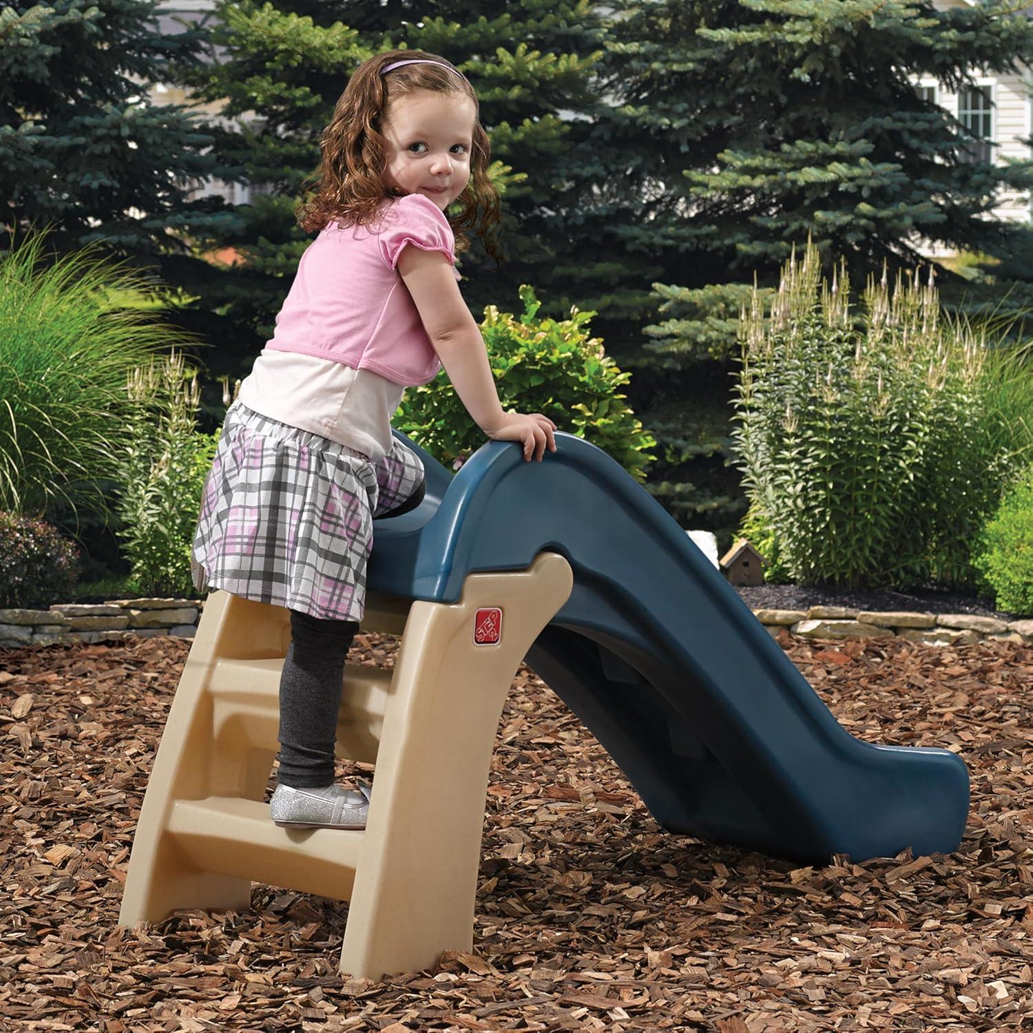 Step2 Step2 Play and Fold Jr. Slide and Outdoor Climber for Toddlers