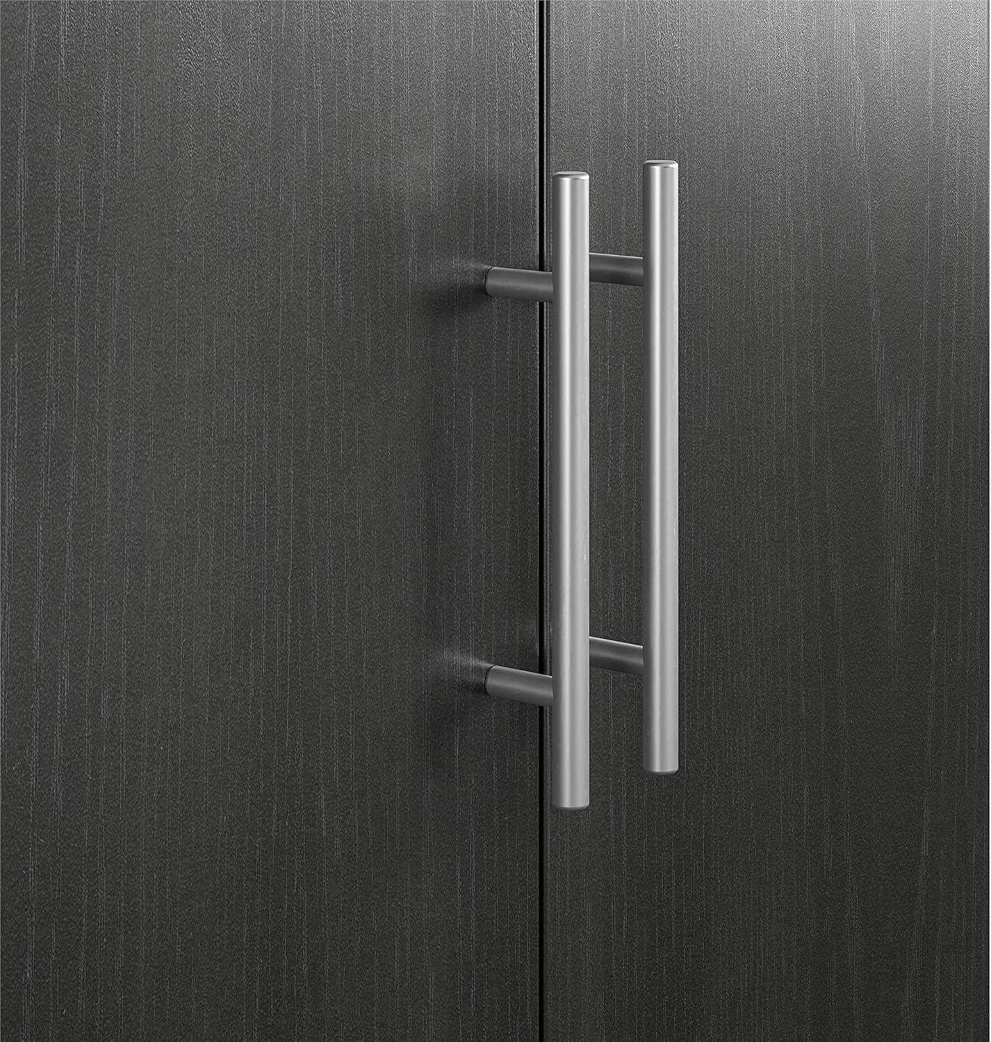 Camberly 4 Door/1 Drawer Storage Cabinet, Graphite Gray