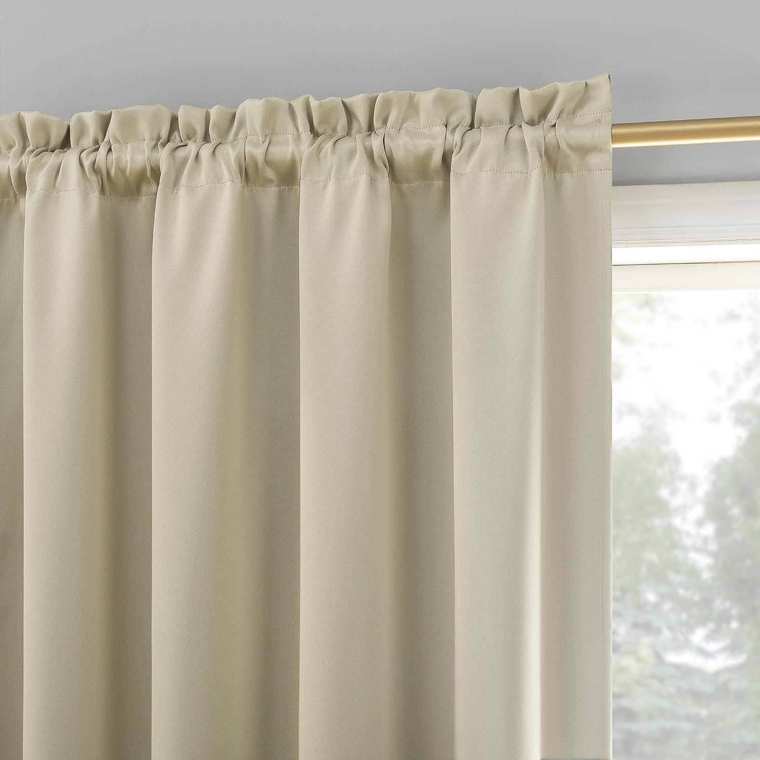 Sun Zero Sun Zero Oslo Theater Grade Extreme 100% Blackout Rod Pocket Curtain Panel