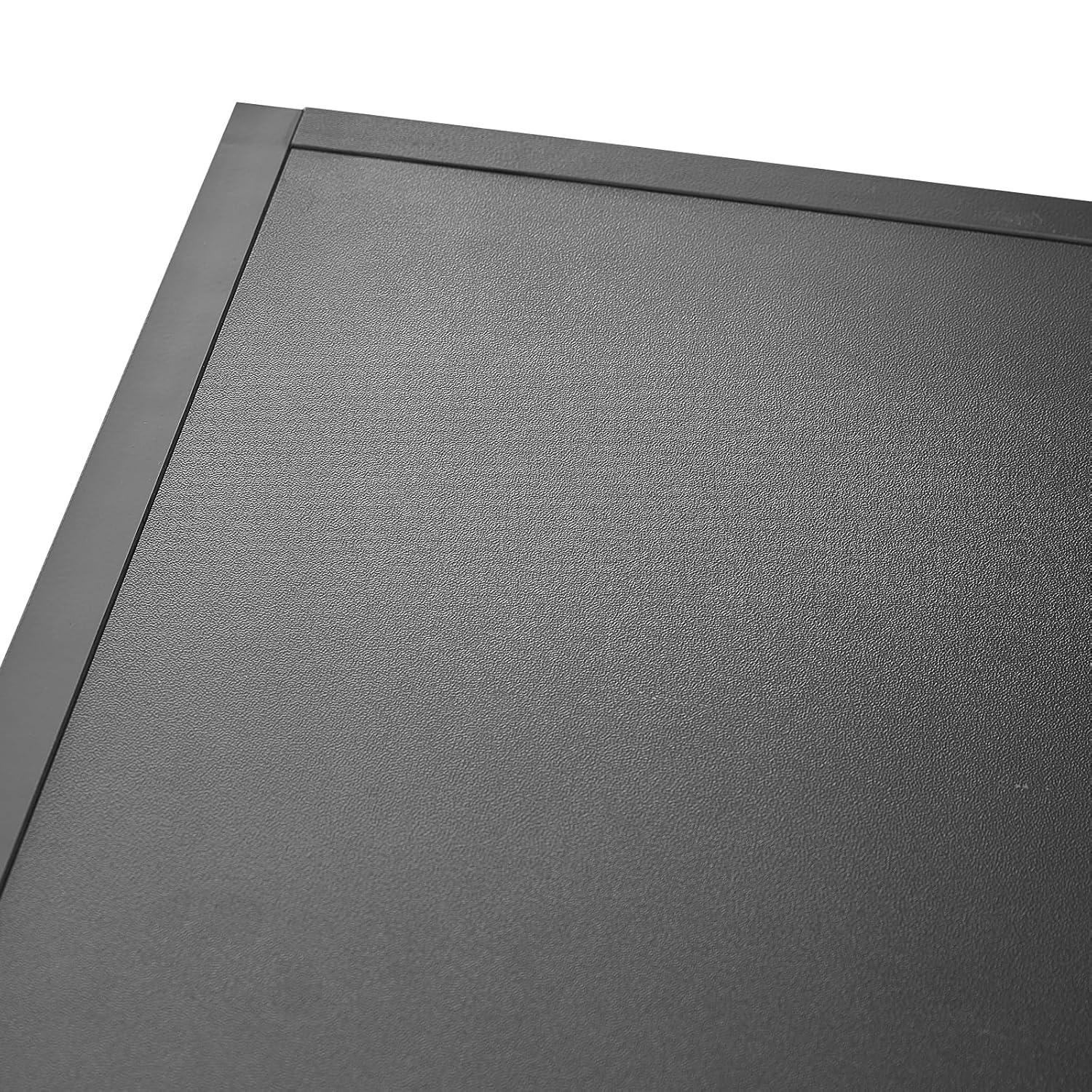 White High Gloss 3-Drawer Nightstand with LED Lights