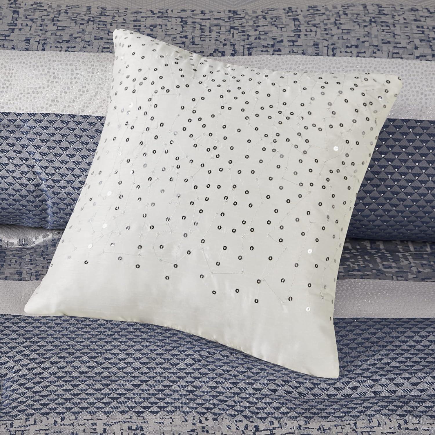 Madison Park Rhapsody 7 Piece Jacquard Comforter Set