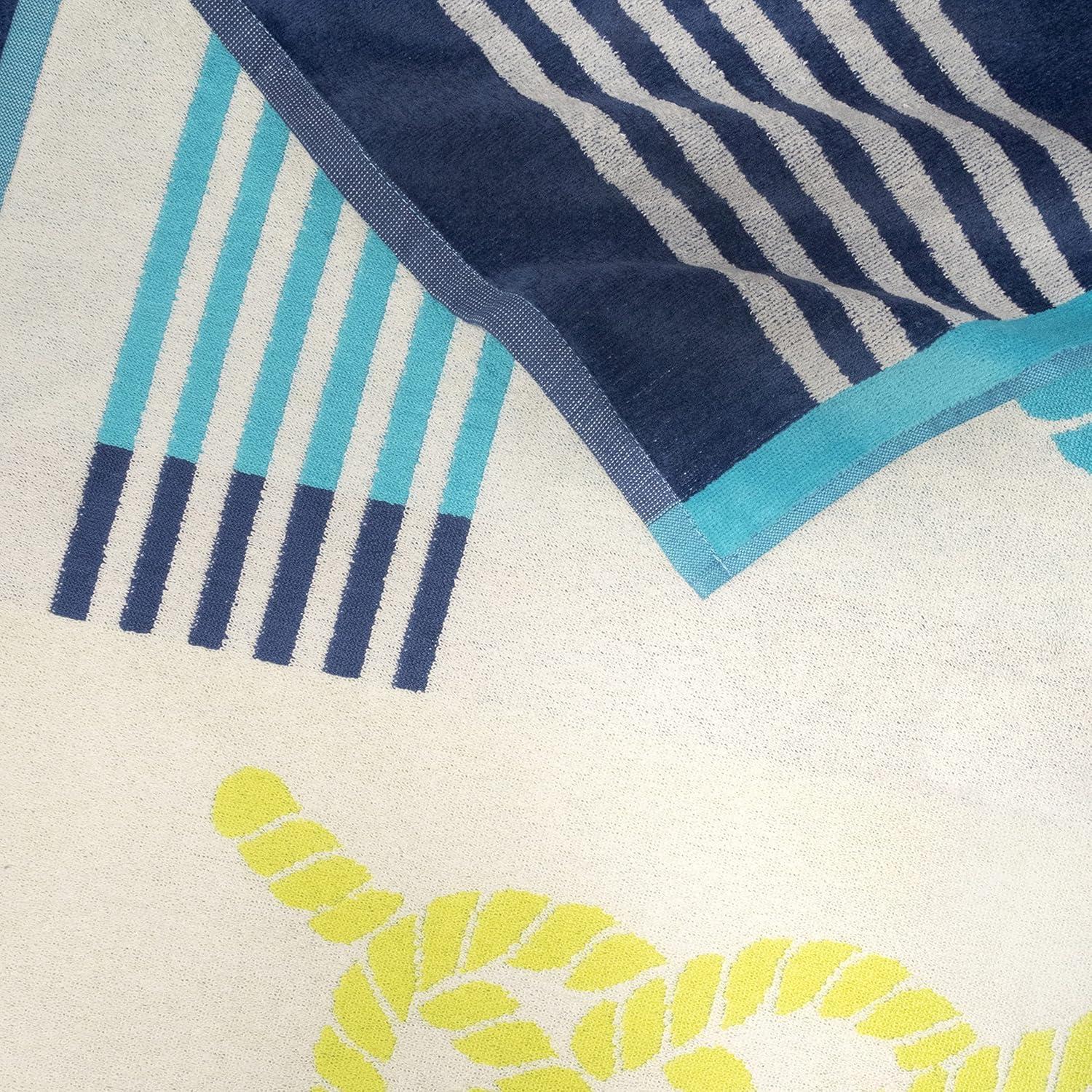 Impressions Elmer Oversized Sailing Knots Beach Towel