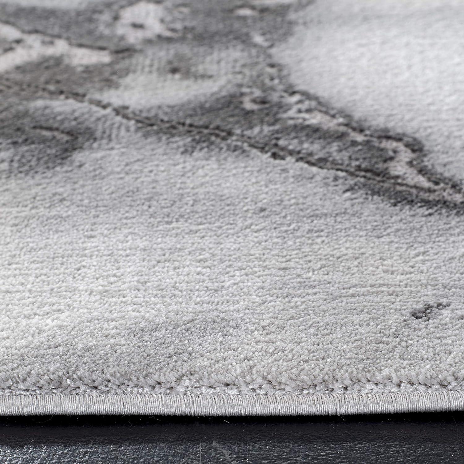 Craft CFT877 Loomed Indoor Runner Rug - Grey/Silver - 2'3"x6' - Safavieh