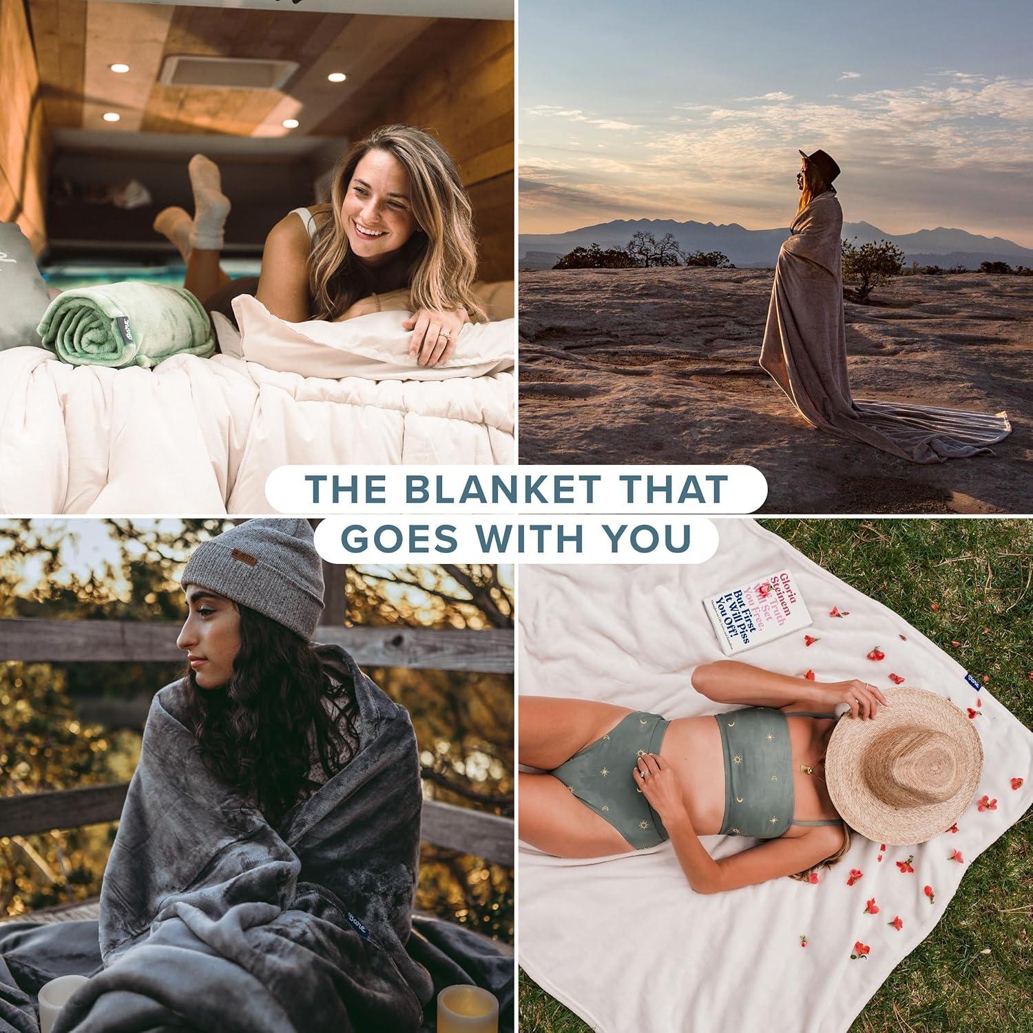 Bare Home Bare Home Microplush Fleece Blanket - Fuzzy, Warm, Bed/Throw Blanket