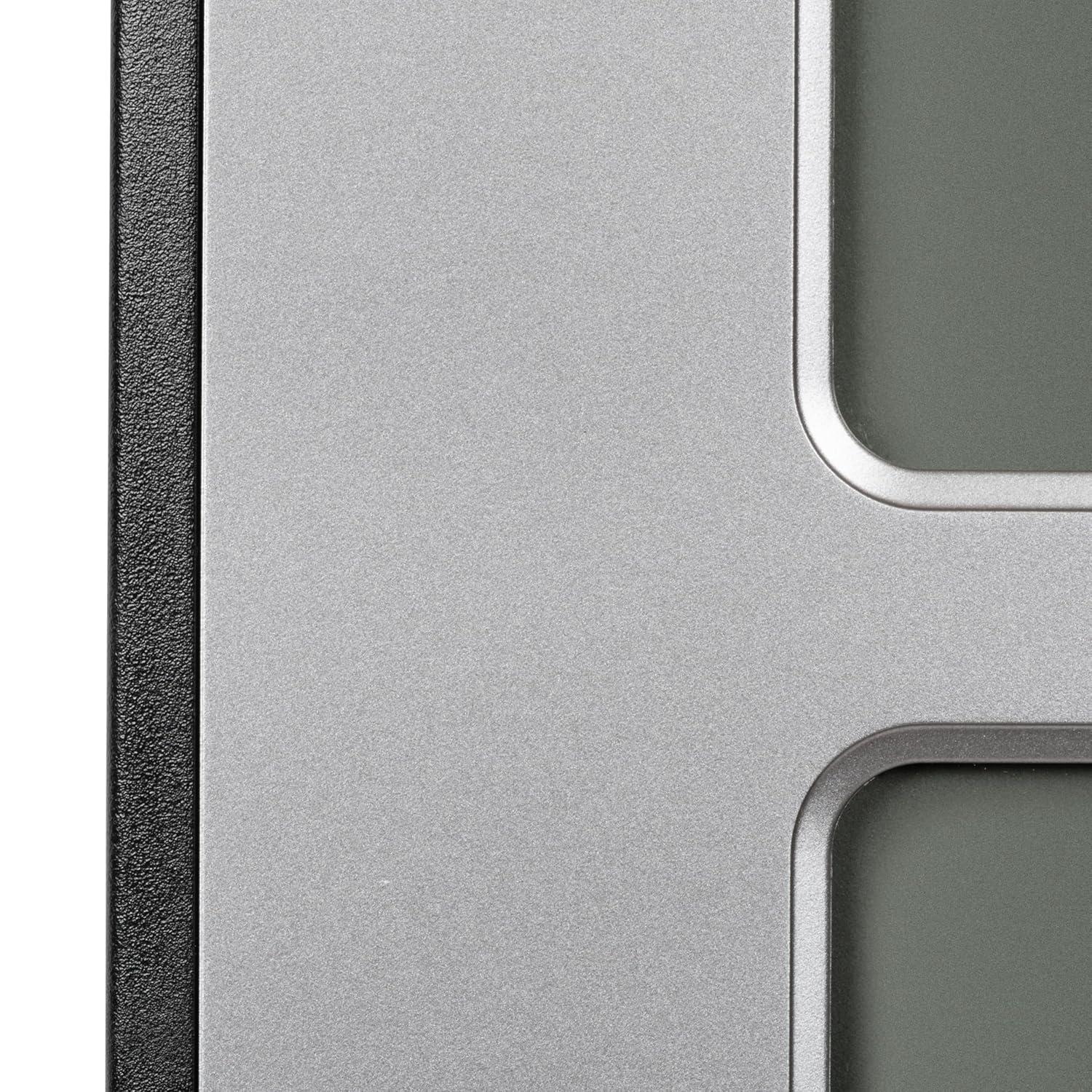 La Crosse Technology Backlight Atomic Full Calendar Clock with Extra-Large Digits, 513-1419BL-INT