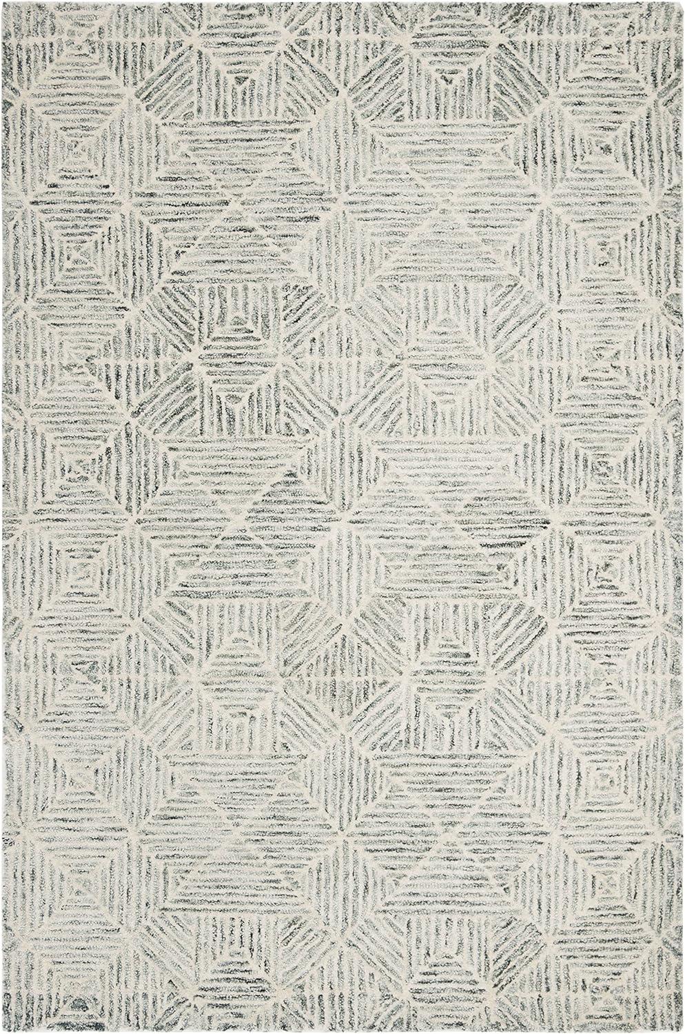 Abstract ABT763 Hand Tufted Area Rug  - Safavieh