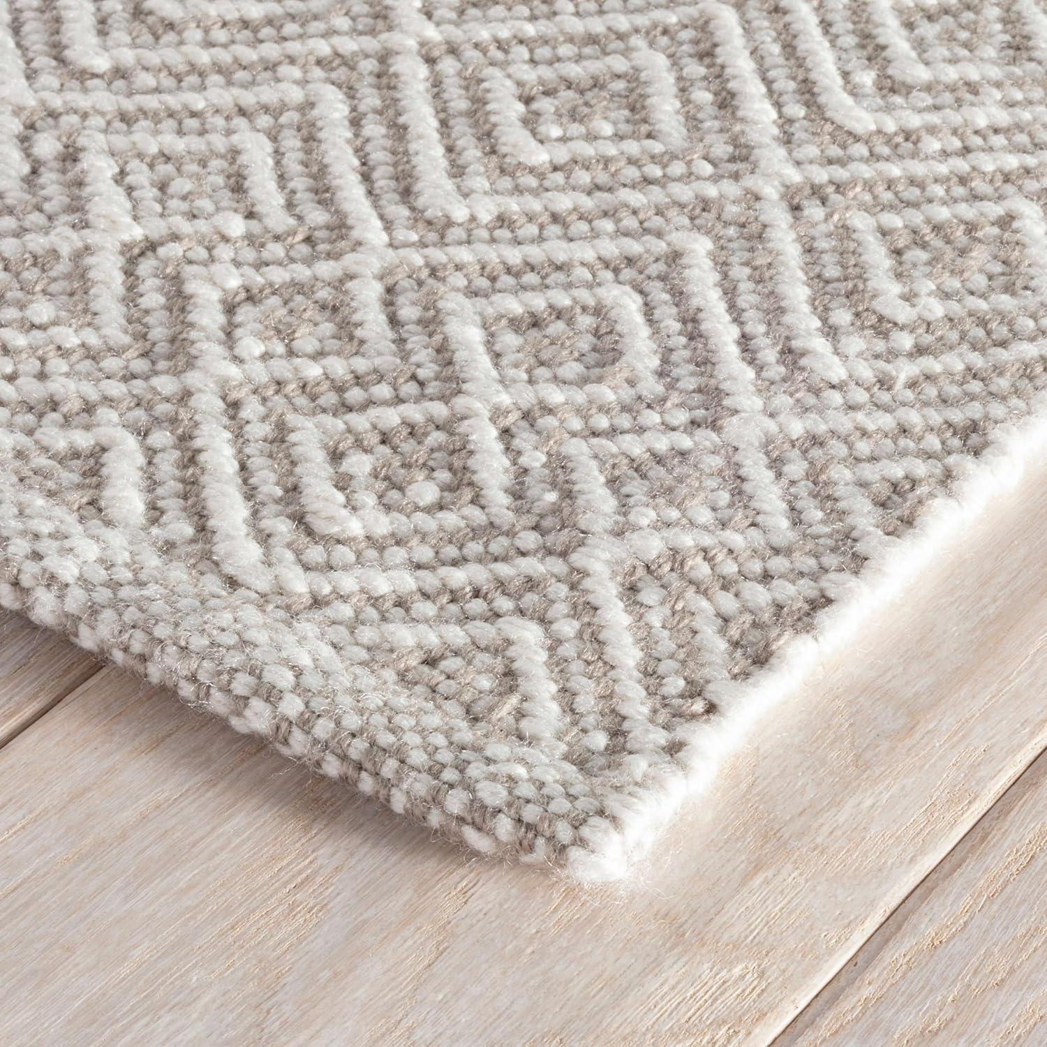 Coastal Blue Handwoven Indoor/Outdoor Rug