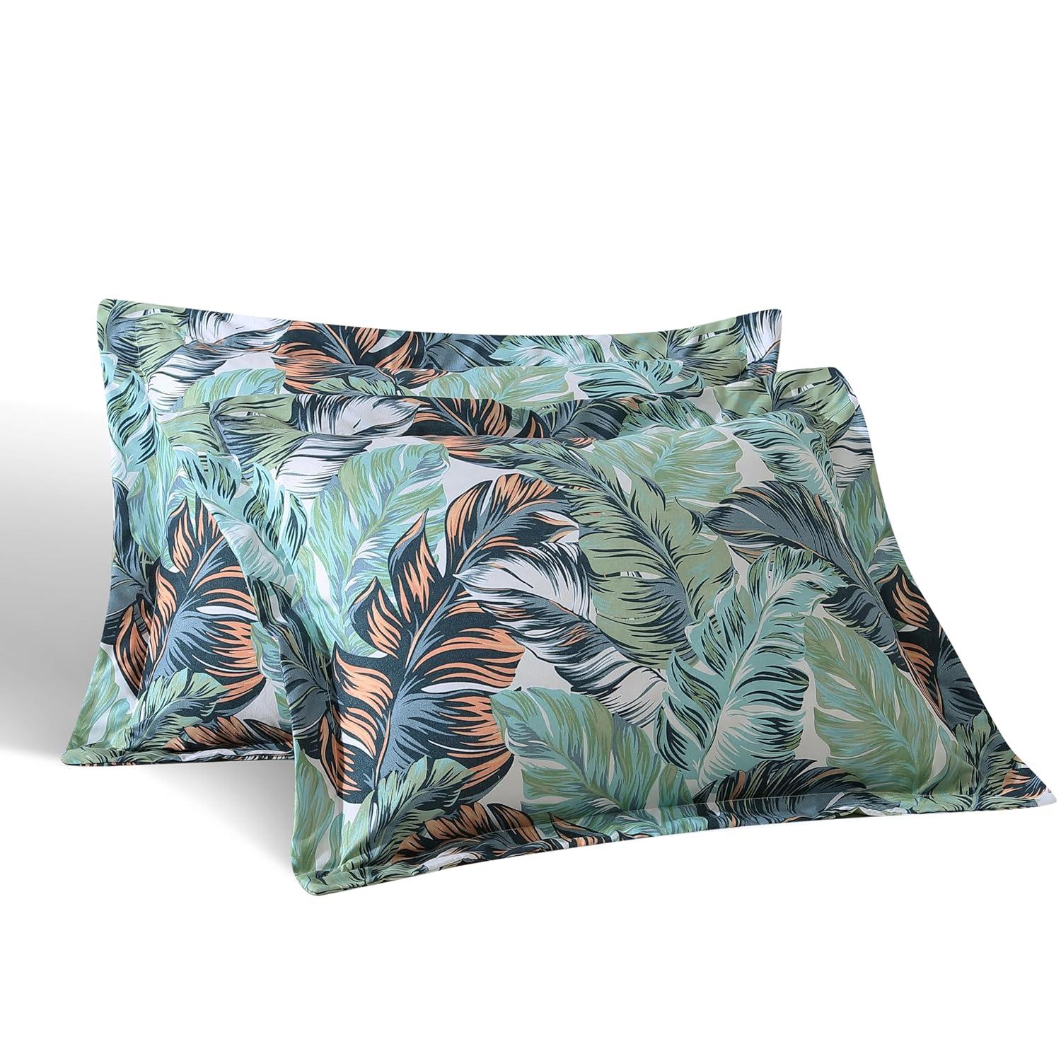 Caribbean Joe  3PC Comforter Set Full - Queen - Camo Palm