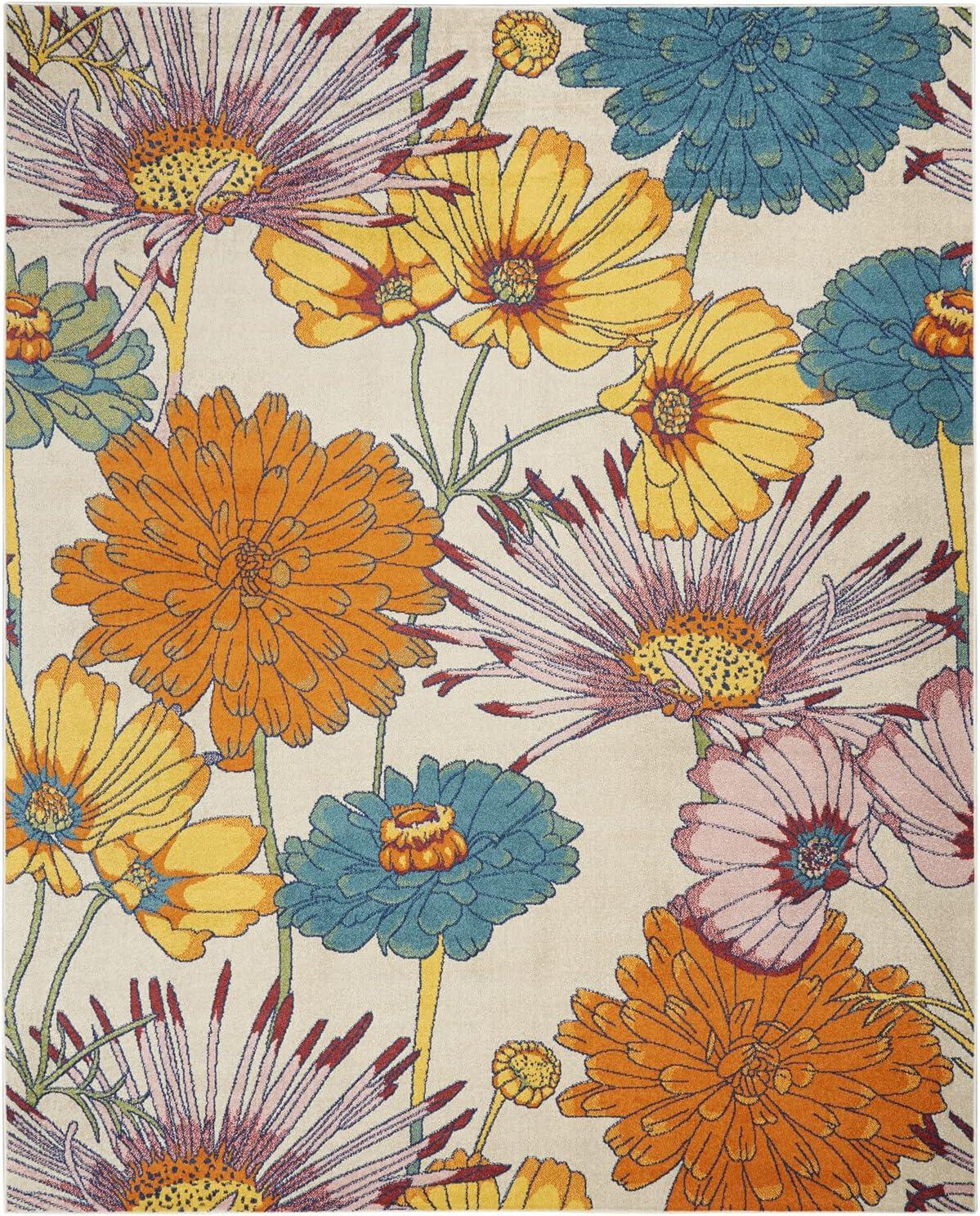 Nourison Allur Oversized Flowers Indoor Area Rug