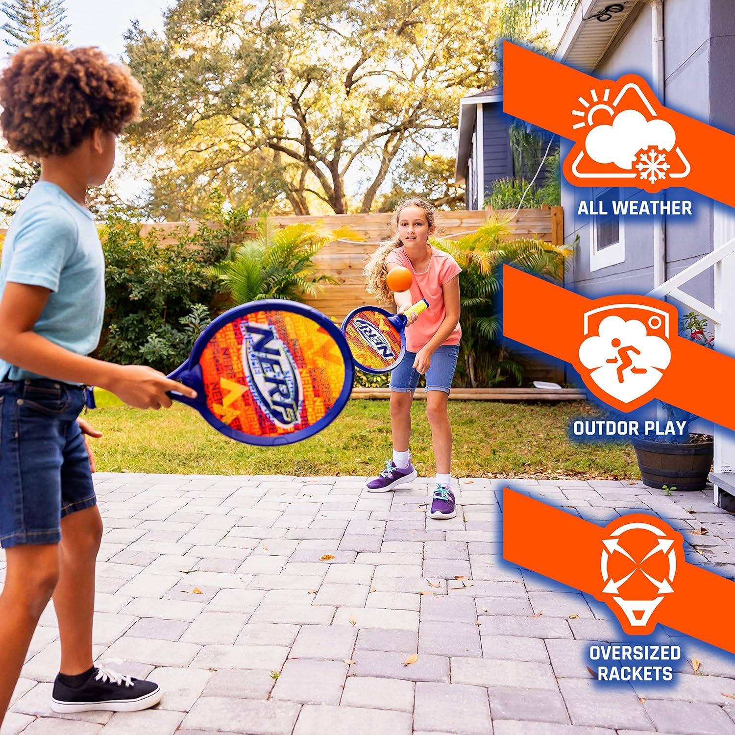 NERF Small Driveway Tennis Set