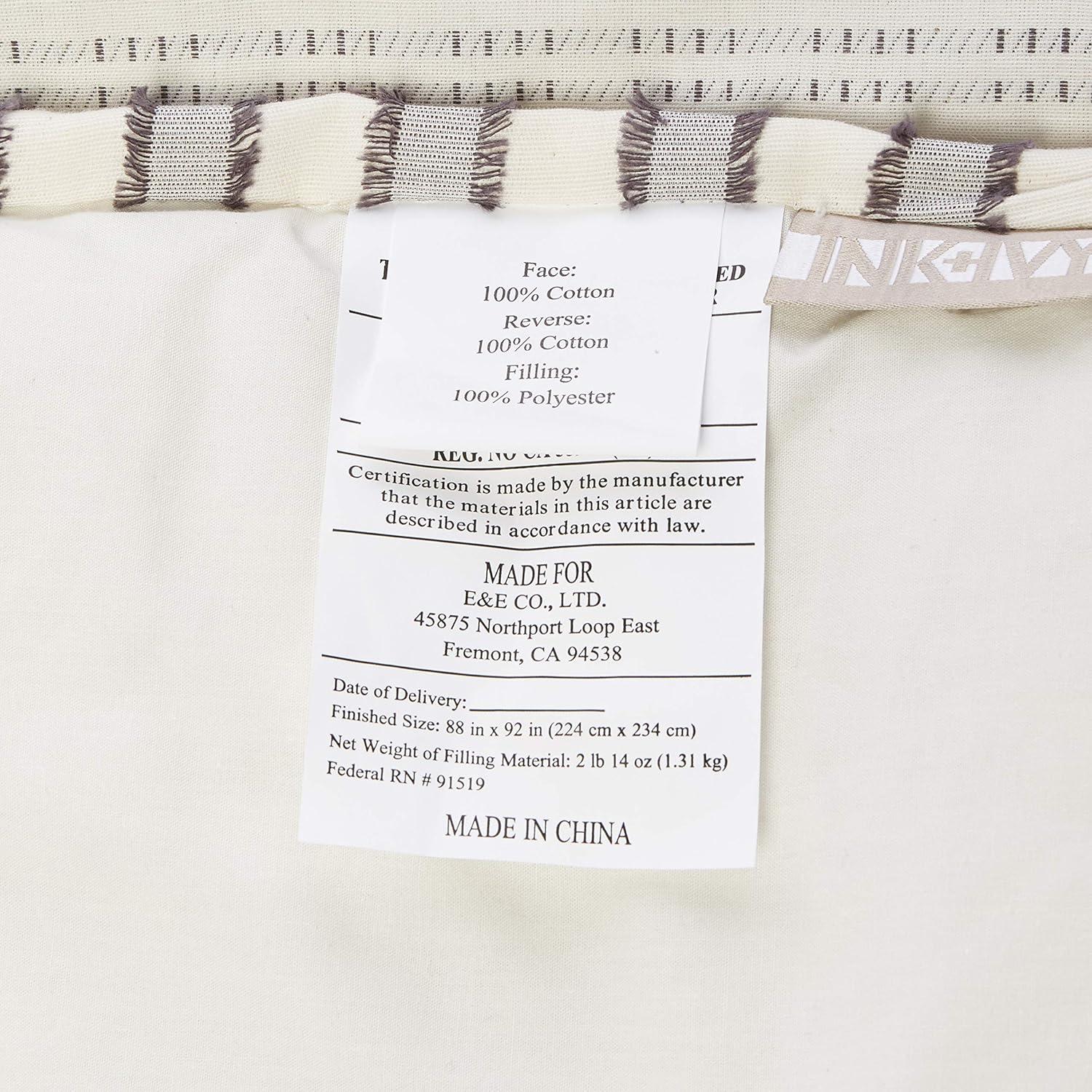 INK+IVY Rhea Cotton Jacquard Comforter Mini Set