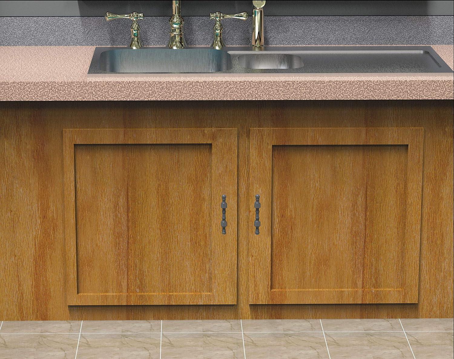 Oil Rubbed Bronze 3-Inch Beaded Cabinet Pull Bar