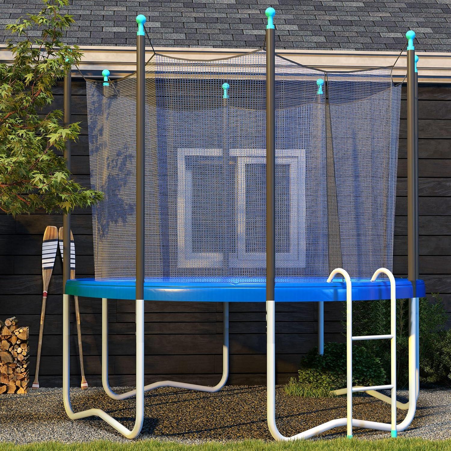 Kadyn 12FT/14FT Trampoline Spring Cover, Safety Trampoline Pad Replacement, Waterproof and Tear-Resistant