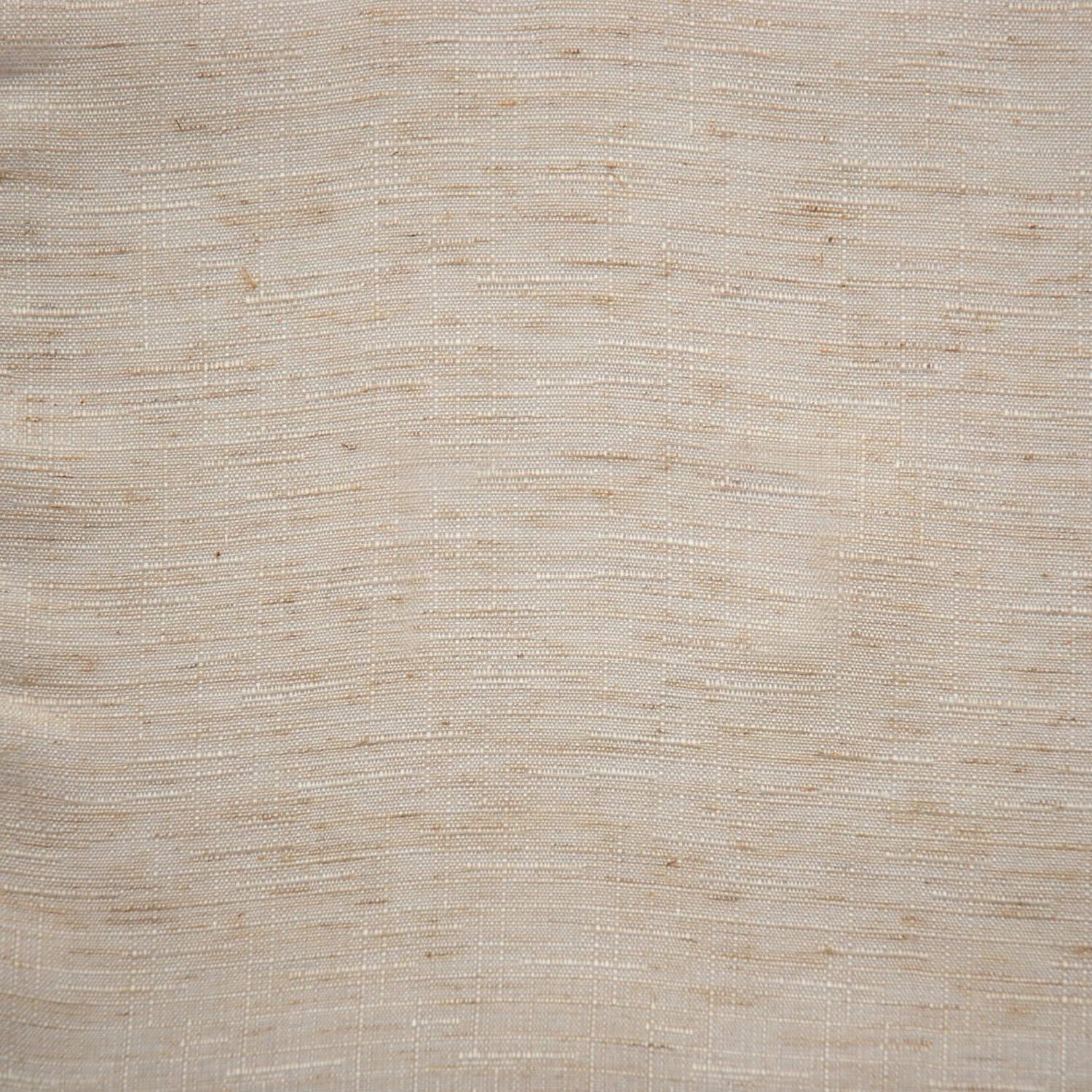 54"x84" No. 918 Light Filtering Semi-Sheer Amalfi Rod Pocket Curtain Panel Ivory: Linen Sheer Curtain Panels, Modern Decor